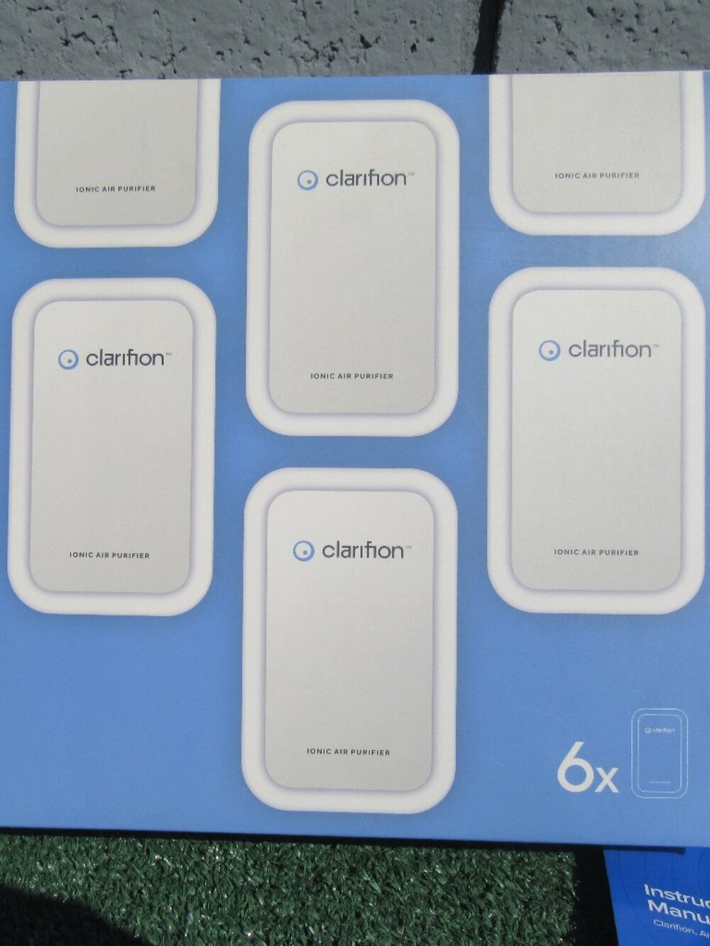 Brand New Clarifion 6 Pack Plug In Air Ionizer GL-139